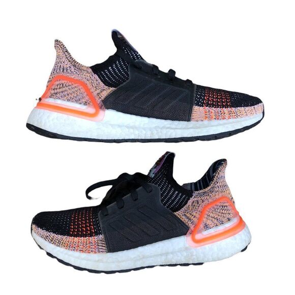 Rare Adidas UltraBoost 19 Solar Orange Size 6.5 - Picture 1 of 16